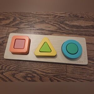 Lovevery Wooden Shape Sorting Toy